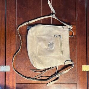 Vintage Roots Authentic Leather Crossbody Bag